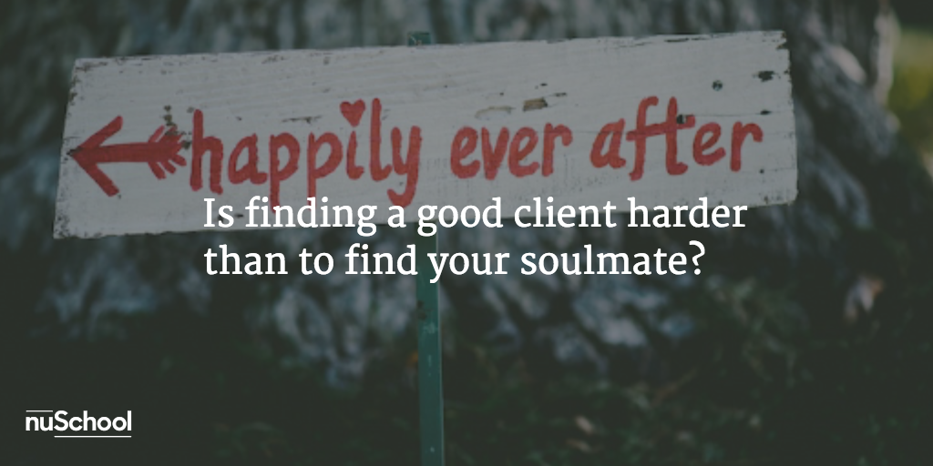 The Journey to Finding My First Client - nuschool