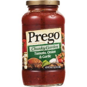 Prego pasta sauce