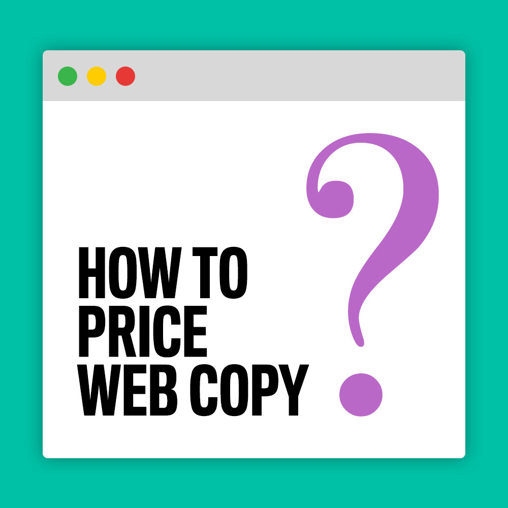 How To Price Web Copy