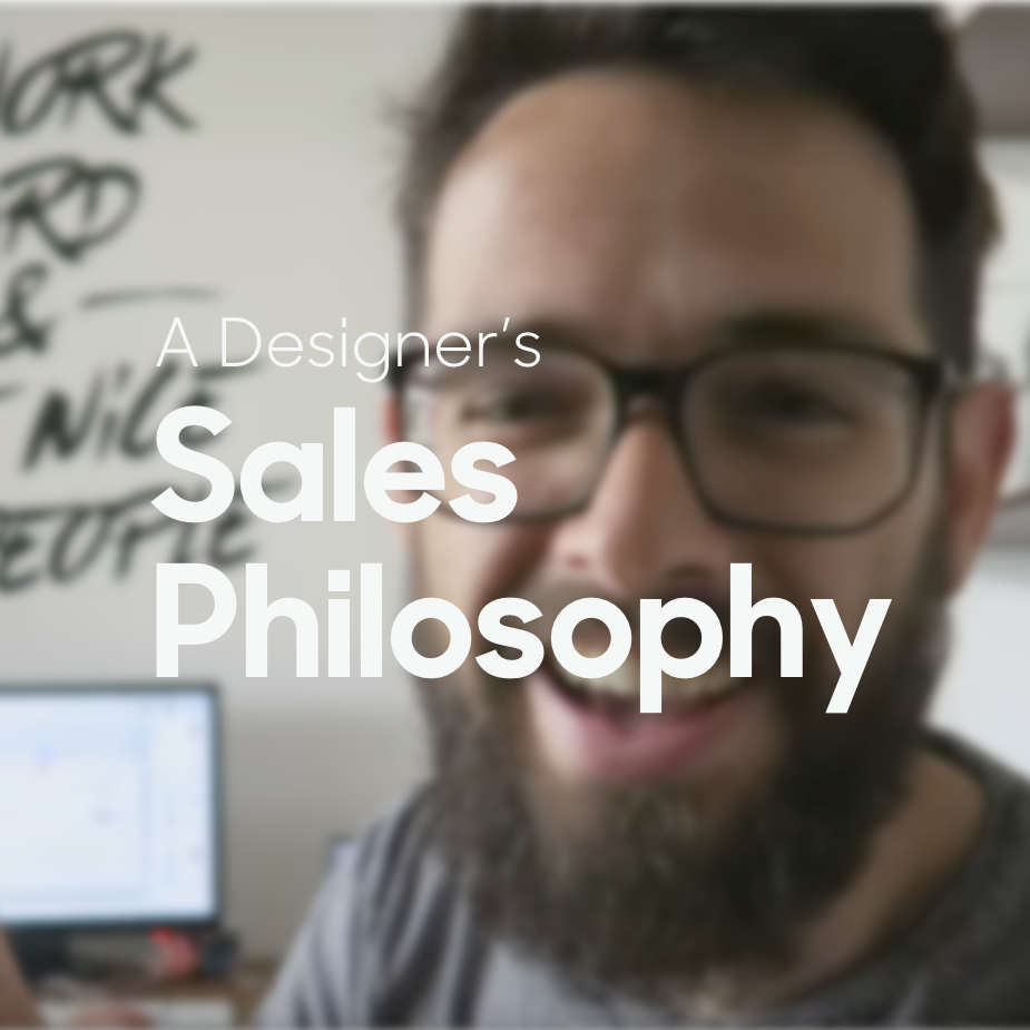 designer's sales philosophy